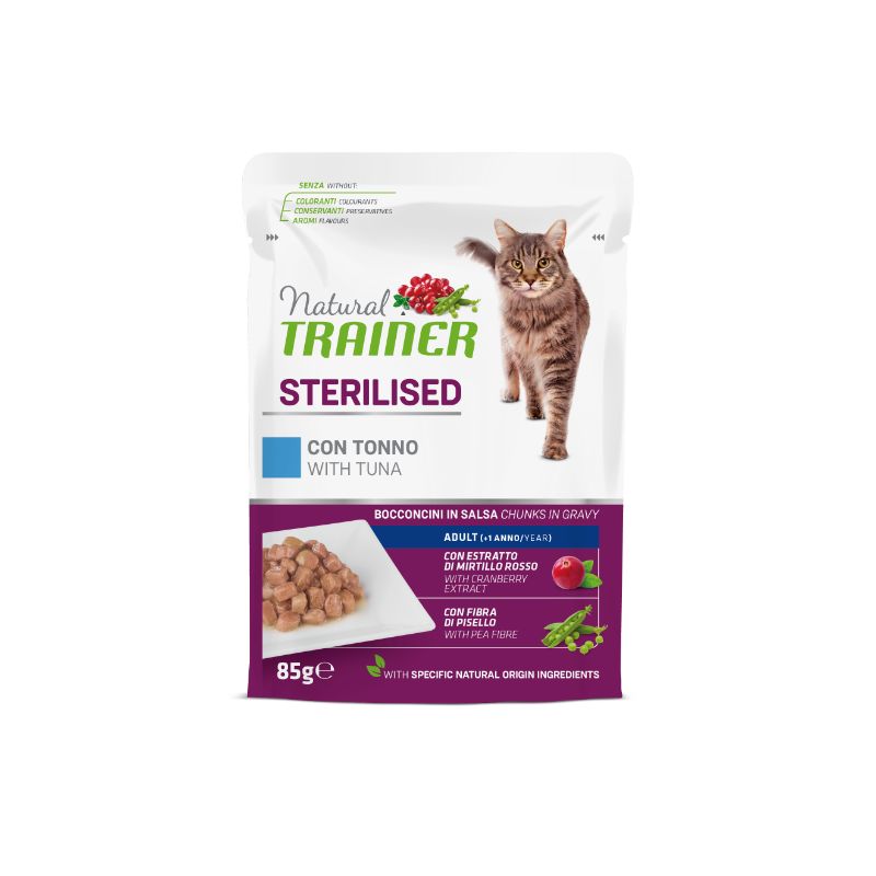 NT Cat Sterilised Tuna konservai katėms su tunu 85g 12vnt